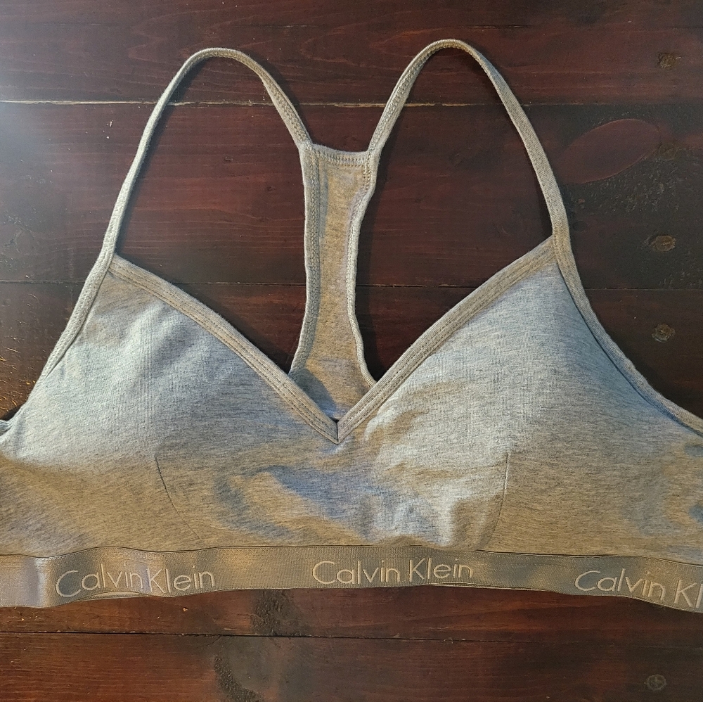 Calvin Klein Gray Women's Bra NWOT